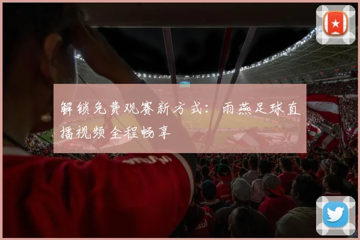 解锁免费观赛新方式：雨燕足球直播视频全程畅享